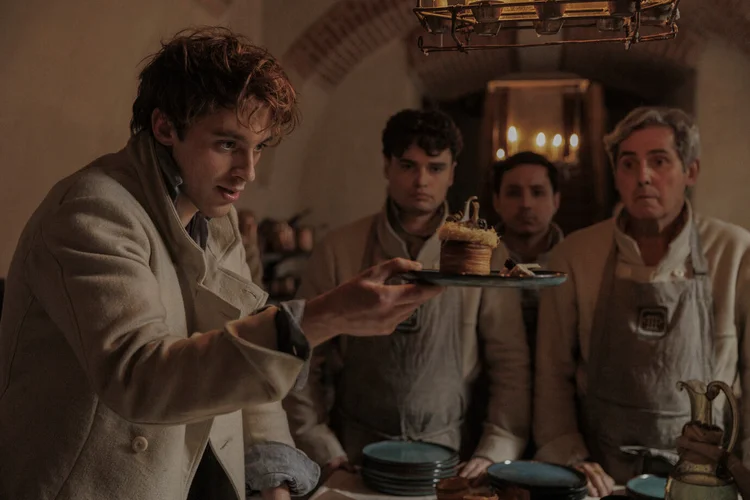 Apple TV+: Benjamin Voisin em "Carême - O Rebelde da Culinária" (Apple TV+/Divulgação)