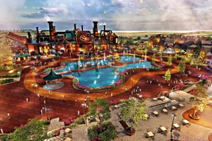 Imagem referente à matéria: Novo Playcenter? Conheça atrações do futuro parque da Cacau Show em SP