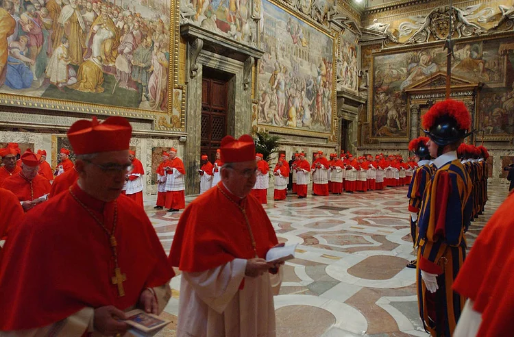 Papa: conclave deve começar nesta semana (Pool /Getty Images)