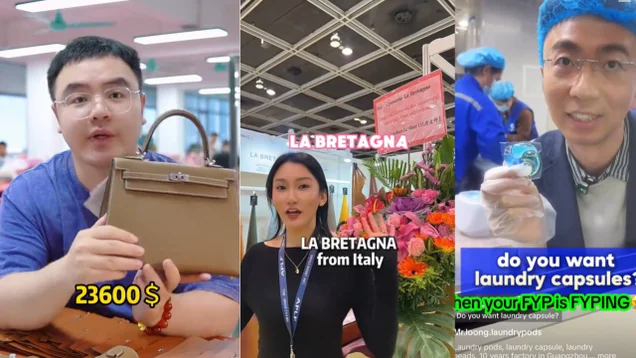 Imagem referente à notícia: Guerra comercial no TikTok: o que sabemos sobre vídeos chineses que 'desmascaram' grifes de luxo