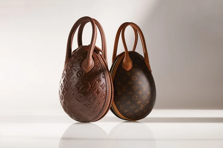 Louis Vuitton: ovo de Páscoa de chocolate inspirado em bolsa (Louis Vuitton/Divulgação)