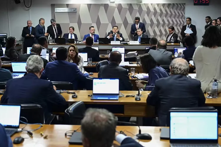 Comissão de Constituição, Justiça e Cidadania (CCJ) do Senado (Andressa Anholete/Agência Senado)