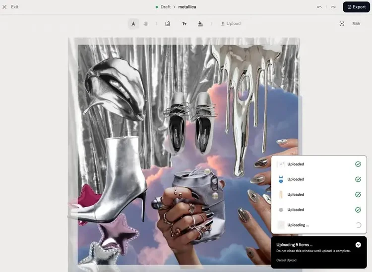 O Zeen agora permite a criação de newsletters visuais (Divulgação/Zeen)