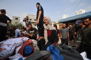 Imagem referente à matéria: Ataques israelenses já mataram mais de 100 pessoas em Gaza apenas neste domingo