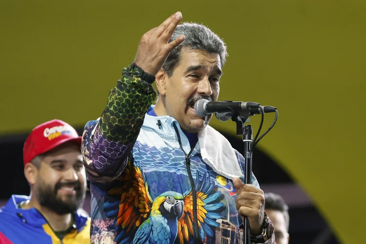 Nicolas Maduro:  (Pedro MATTEY / AFP)