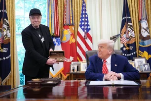 Imagem referente à matéria: 'De inovador a abominável': como a relação entre Trump e Musk se deteriorou em 9 dias