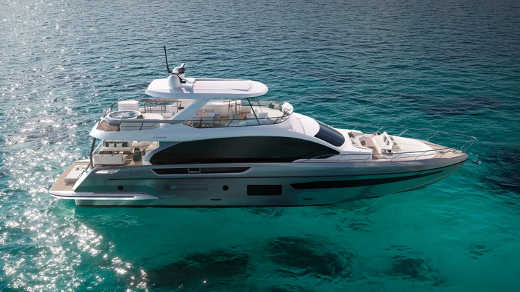 Azimut Grande 25 Metri: luxo em alto mar.  (Divulgação/Divulgação)