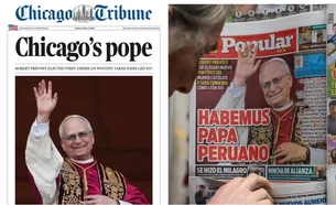Jornais dos EUA e do Peru 'disputam' origem do Papa Leão XIV