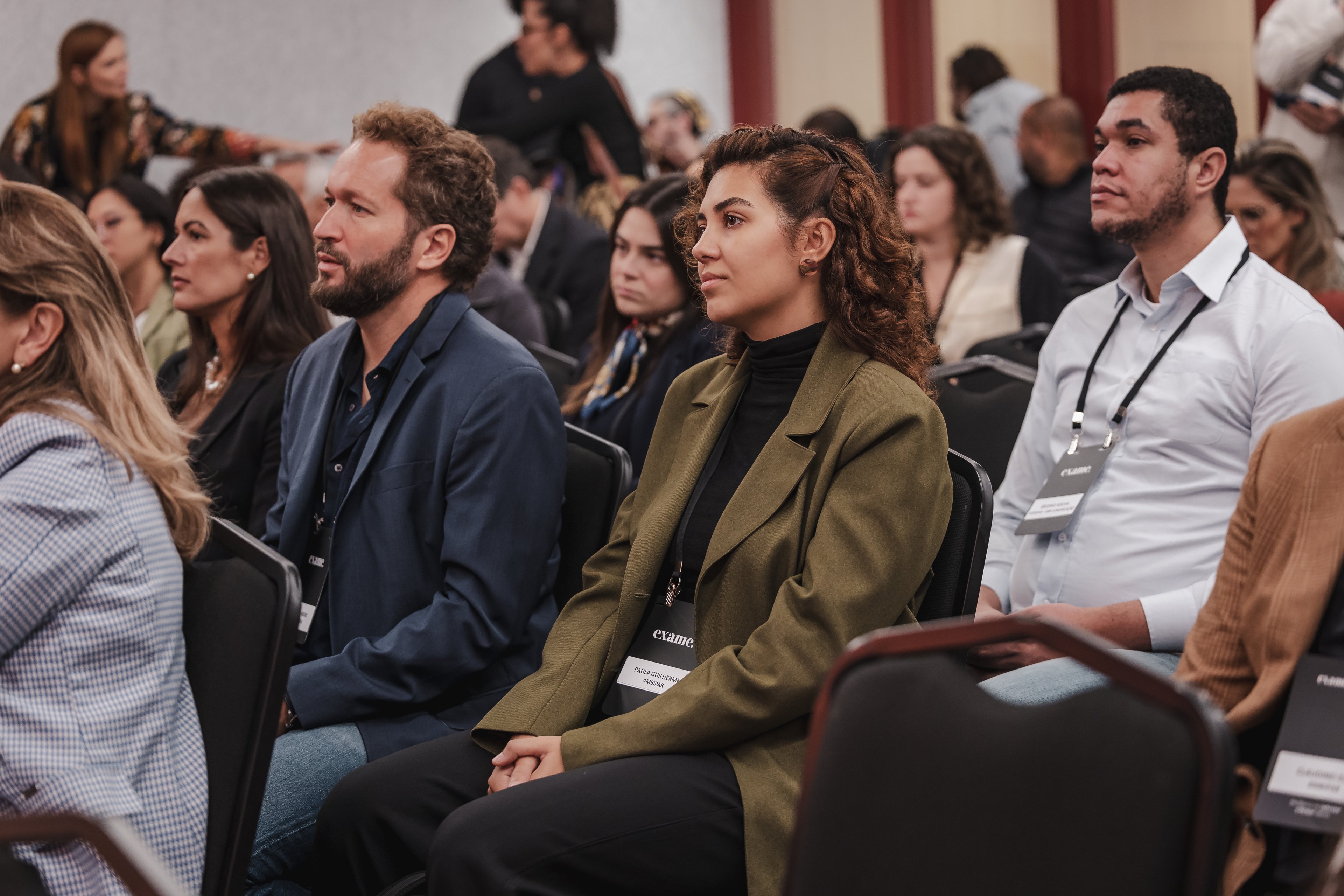 Convidados assistem programação exclusiva sobre COP30, em evento da EXAME.
