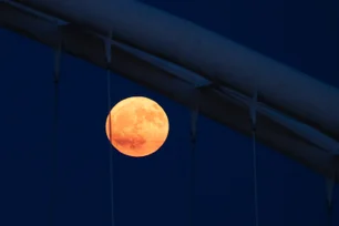 Imagem referente à matéria: Lua de morango e solstício: conheça os fenômenos que vão marcar os céus no Brasil em junho de 2025