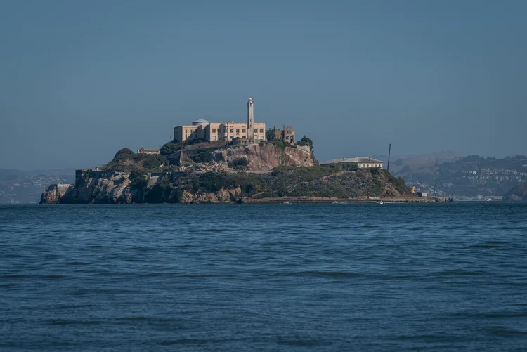 Prisão de Alcatraz, em São Francisco, nos EUA  (Loren Elliott/Getty Images)