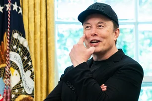 Imagem referente à matéria: Por que Elon Musk apareceu com olho roxo na Casa Branca?