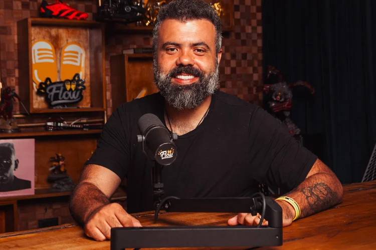 Igor Coelho: fundador e também co-fundador e apresentador do Flow Podcast (Divulgação)