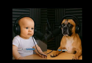 Startup cria podcast entre bebê e cão — e transforma isso em US$ 32 milhões