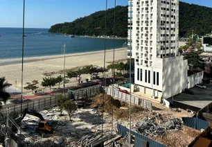 Imagem referente à matéria: Prédio de Balneário Camboriú é demolido — com todos os apartamentos comprados