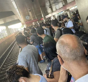 Imagem referente à matéria: Problema em equipamento afeta Linha 3-Vermelha e provoca lentidão no Metrô de SP nesta segunda
