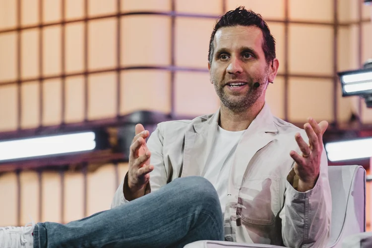 Ido Mart, CMO da Manychat (Lucas Jones/Web Summit Rio)