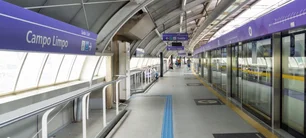 Imagem referente à matéria: Passageira morre nesta terça esmagada por metrô na linha lilás, em SP