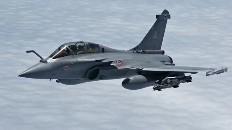 Caça Dassault Rafale da Índia (Reprodução)