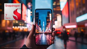 Imagem referente à matéria: Novo chip de celular da Qualcomm promete celular 65% mais rápido em IA e com Bluetooth 6