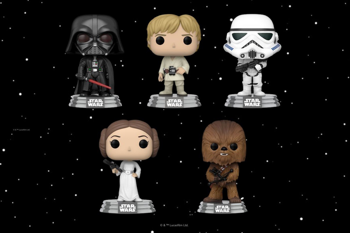 Dia do Star Wars: Candide lança coleção de Funko Pop! com personagens icônicos