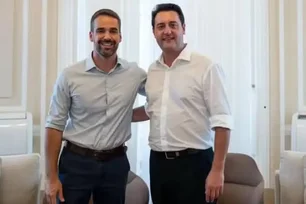 Imagem referente à matéria: Eduardo Leite anuncia pré-candidatura à Presidência no mesmo dia que Ratinho sinaliza interesse