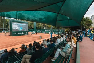 Imagem referente à matéria: Jogo épico da final de Roland Garros pôde ser conferido em watch party promovida por Lacoste em SP