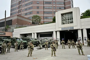 Imagem referente à matéria: Guarda Nacional chega a Los Angeles para reprimir protestos