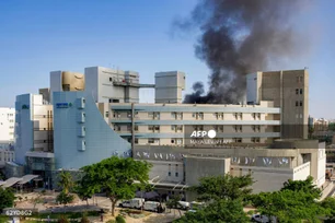 Imagem referente à matéria: Ataque iraniano a hospital de Israel deixa dezenas de feridos e danos extensos