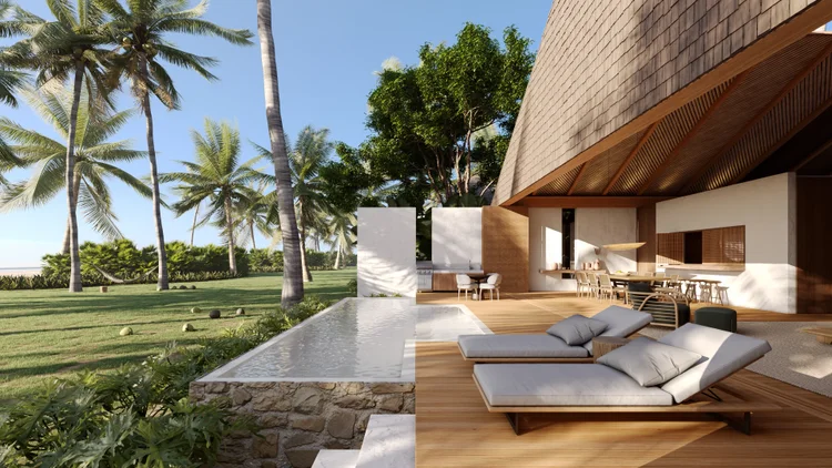 Costa do Cacau Village: empreendimento residencial de luxo na Bahia. (Divulgação/Reprodução)