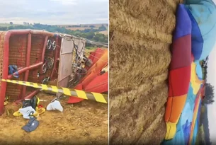 Balão cai em Capela do Alto e deixa uma pessoa morta e ao menos 10 feridos