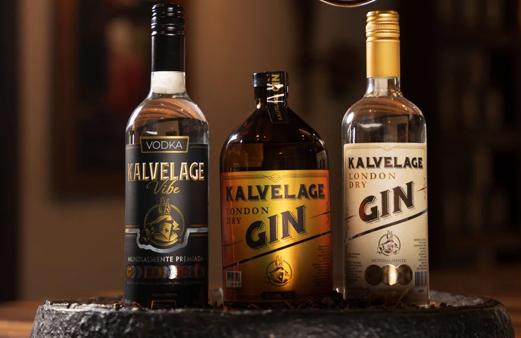 Kalvelage Distillery: gim e vodka premiados.  (Divulgação/Divulgação)