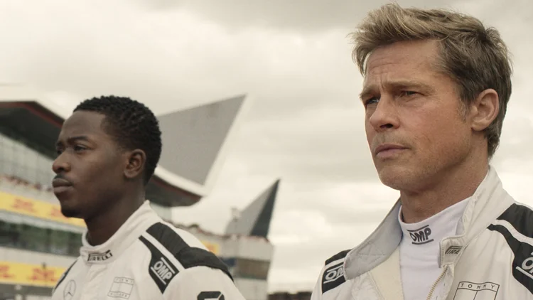 F1: produção da Apple, estrelada por Damson Idris e Brad Pitt, já está nos cinemas. (Apple/Divulgação)