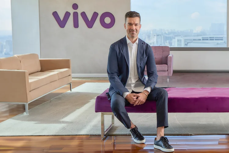 Fernando Luciano, vice-presidente de RH da Vivo: “Quanto mais perto estamos dos desafios do negócio, mais conseguimos direcionar o time para onde a empresa quer ir”. (Vivo/Divulgação)