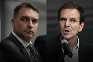 Paes e Flávio Bolsonaro empatam no 1º turno para governo do Rio em 2026, diz pesquisa Futura