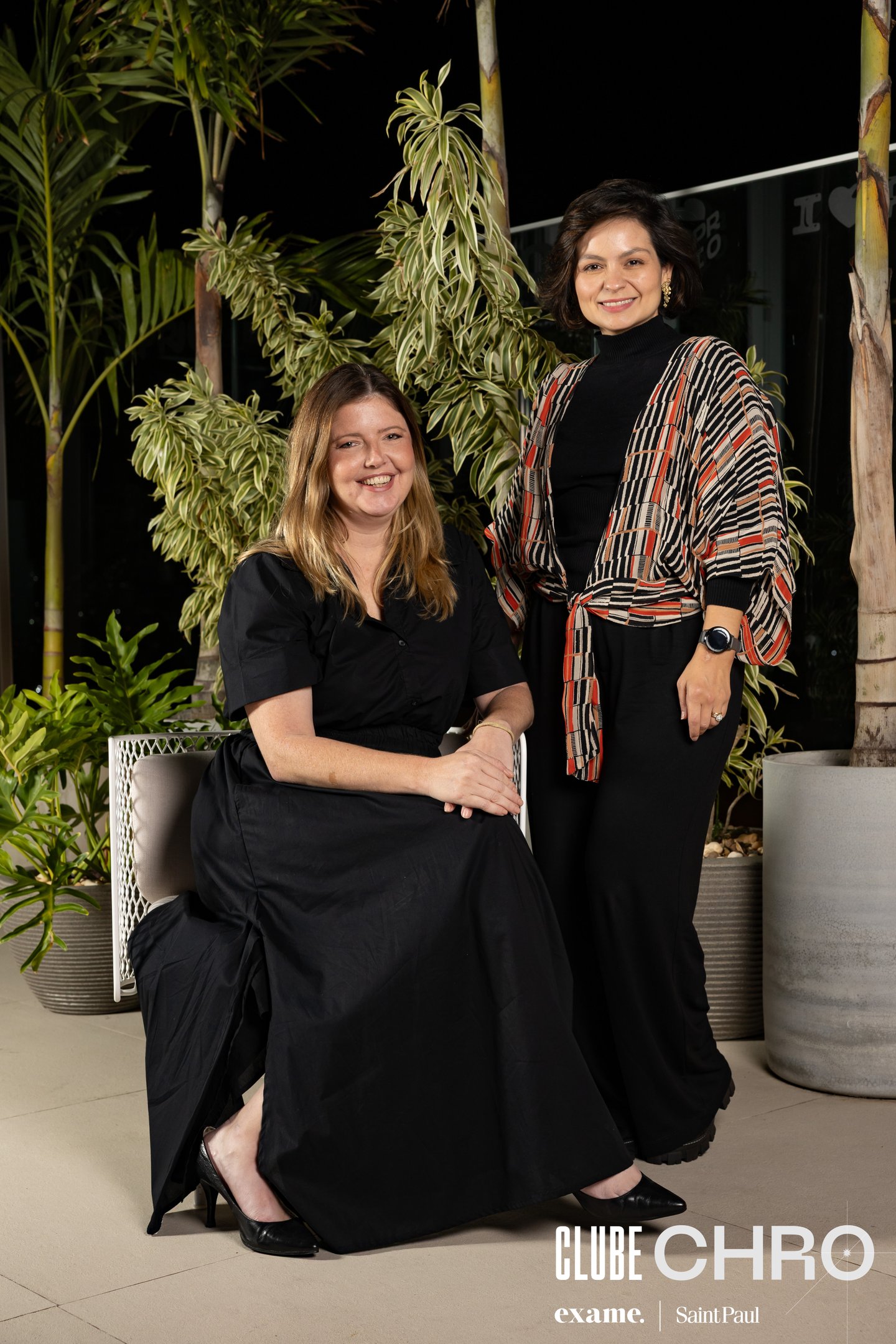 Sheila Mueller Community Manager do Ifood Benefícios e Natalia Ubilla Diretora de RH no iFood Benefícios