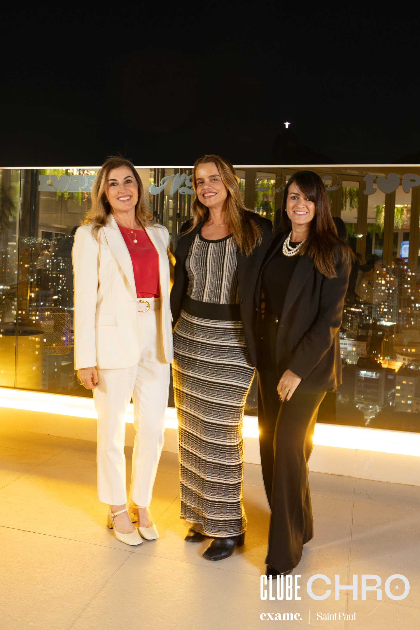 Ivani Silveira Vice President Human Resources at Ternium, Daniella Gallo CHRO na Radix Engenharia e Flavia Gouvêa HR Director da SCJohnson