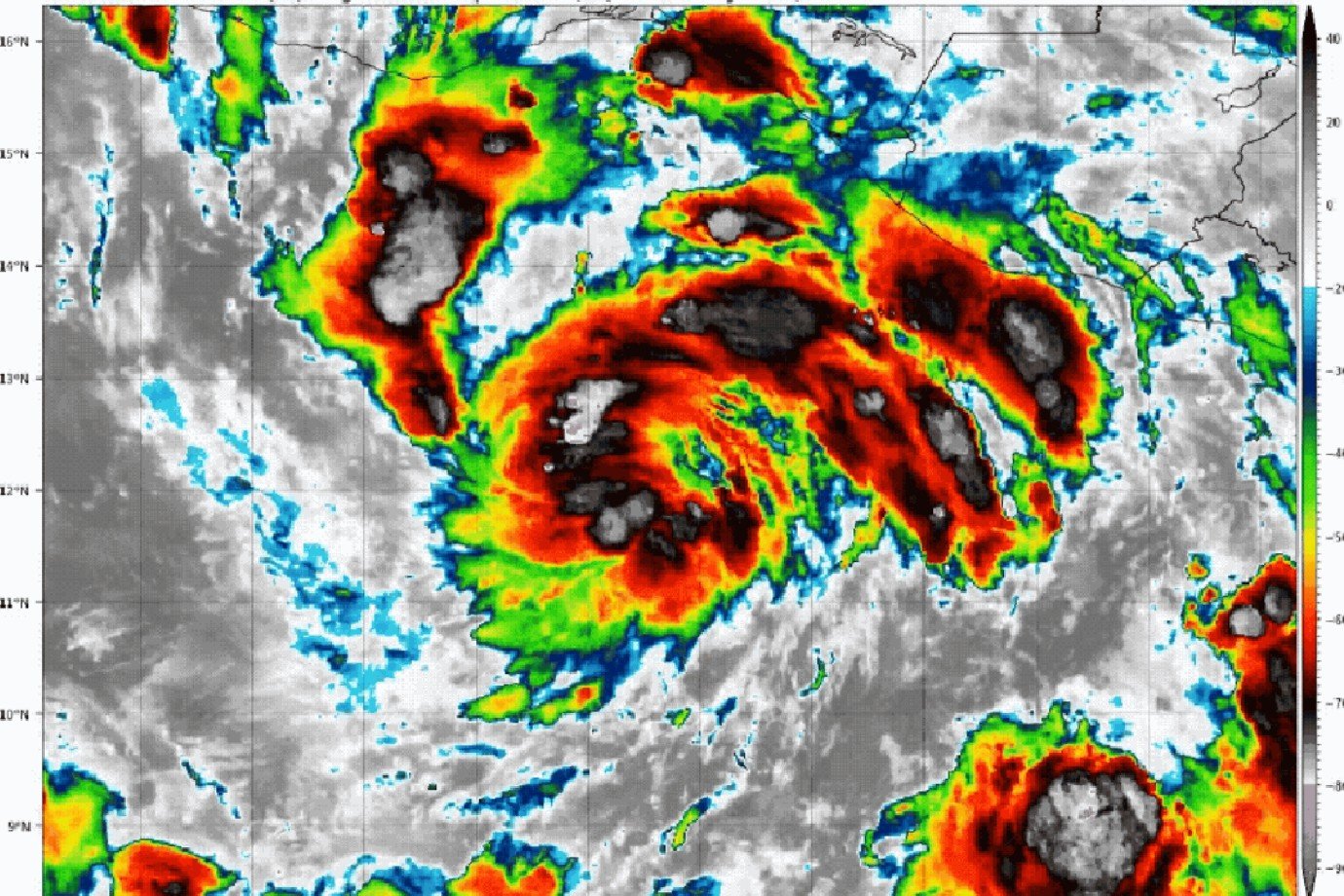 Tempestade tropical Erick se aproxima da costa do México e deve se tornar furacão nas próximas horas