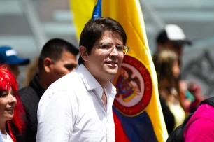 Imagem referente à matéria: Miguel Uribe, candidato presidencial colombiano, é baleado em Bogotá