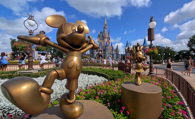 Disney World: empresa anunciou investimentos bilionários nos parques temáticos na Flórida. (Gary Hershorn / Colaborador/Getty Images)