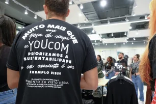 Imagem referente à matéria: Na Youcom, os uniformes das lojas são parte da ressocialização de mulheres detentas; entenda a ação