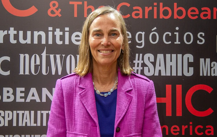 Leeny Oberg: CFO e vice-presidente executiva de desenvolvimento da Marriott International.  (Divulgação/Divulgação)