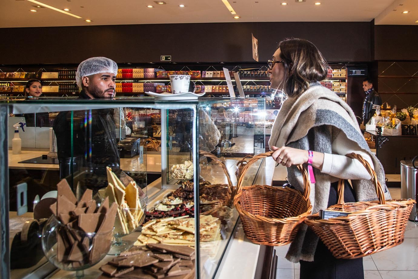 Galeria de fotos de Lugano, a rede de chocolates de Gramado