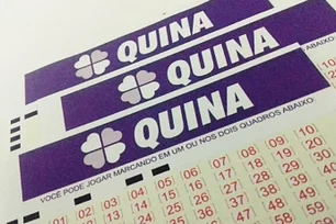 Imagem referente à matéria: Quina: resultado do concurso 6747; prêmio é de R$ 8 milhões