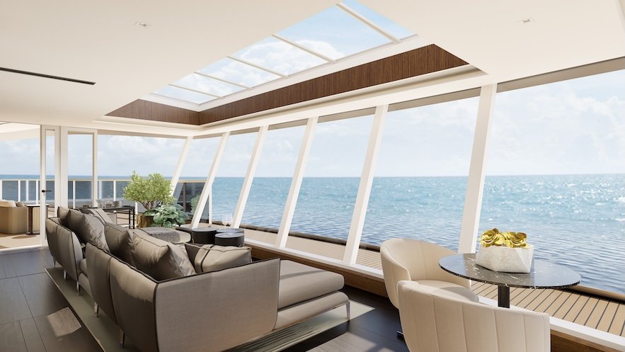 Galeria de fotos de Skyview Regent Suite: suíte de luxo em cruzeiro com diária de R$ 145.000