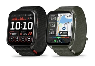 Imagem referente à matéria: Com tela quadrada, Garmin Venu X1 é aliado de corredores e concorrente do Apple Watch Ultra 2