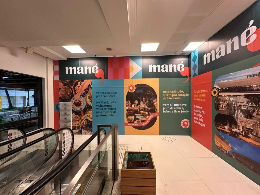Mané Mercado no shopping West Plaza