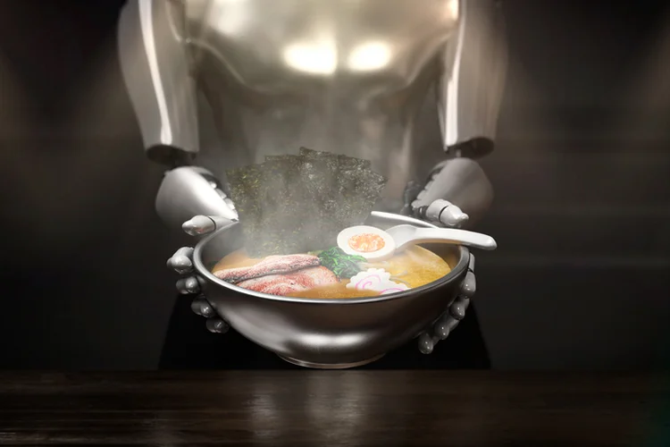 A IA está deixando de ser uma inovação distante para virar um ingrediente essencial da competitividade no food service (Yuichiro Chino/Getty Images)