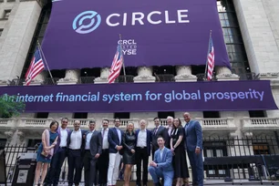 Imagem referente à matéria: CRCL: IPO da Circle, empresa por trás da stablecoin USDC, levanta US$ 1,05 bilhão
