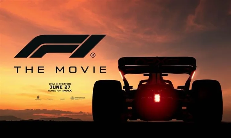 Cartaz de "F1 - O Filme": aposta da Apple no entretenimento (Divulgação/Reprodução)